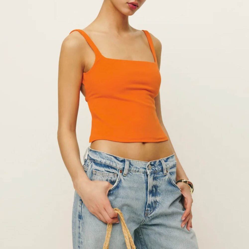 NWT Reformation Cairo Knit Top